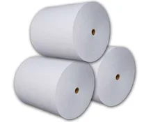 
customized printed 100% wood pulping jumbo greaseproof 2 pe coating white brown craft paper cup roll 36 inch coated guangxi 