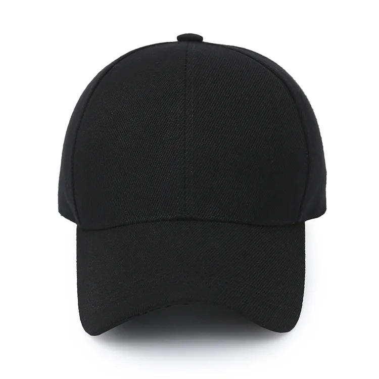 
Custom print 3d embroidery plain blank polyester black 6 panel fitted dad men unisex sport baseball hat cap for women with logo 