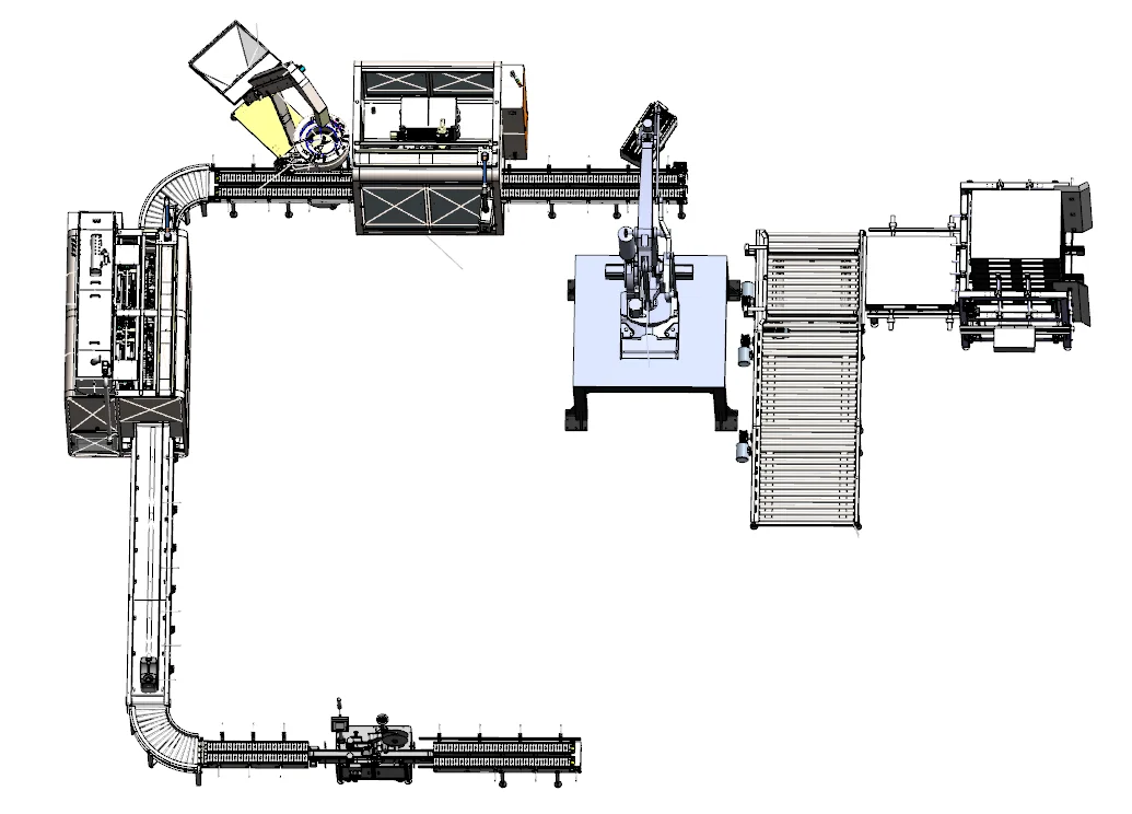 Wholesale High Quality 6 Heads Automatic Liquid Filling Machine Beverage Can Filling Machine