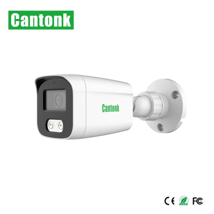 Cantonk Cheap AHD 2MP CCTV 5M/4K Lite Bullet Camera Chipset CMOS Waterproof full color Security Camera CCTV video recorder