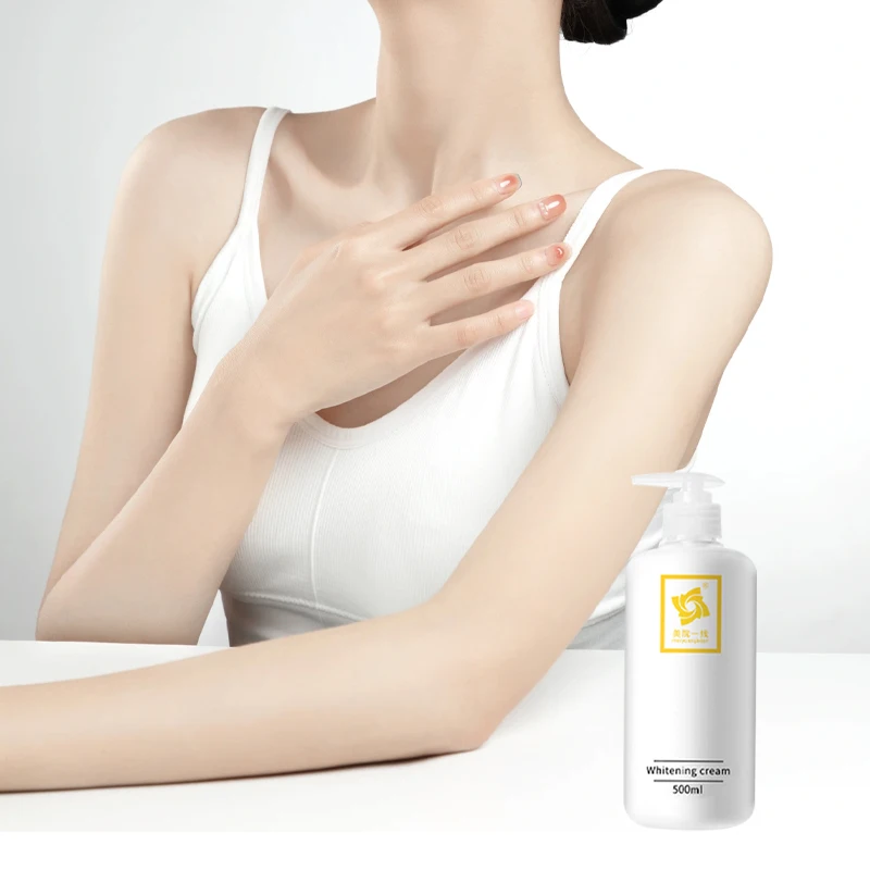 The most popular facial whitening in China. Available for oily skin. Natural goat milk facial whitening cream.