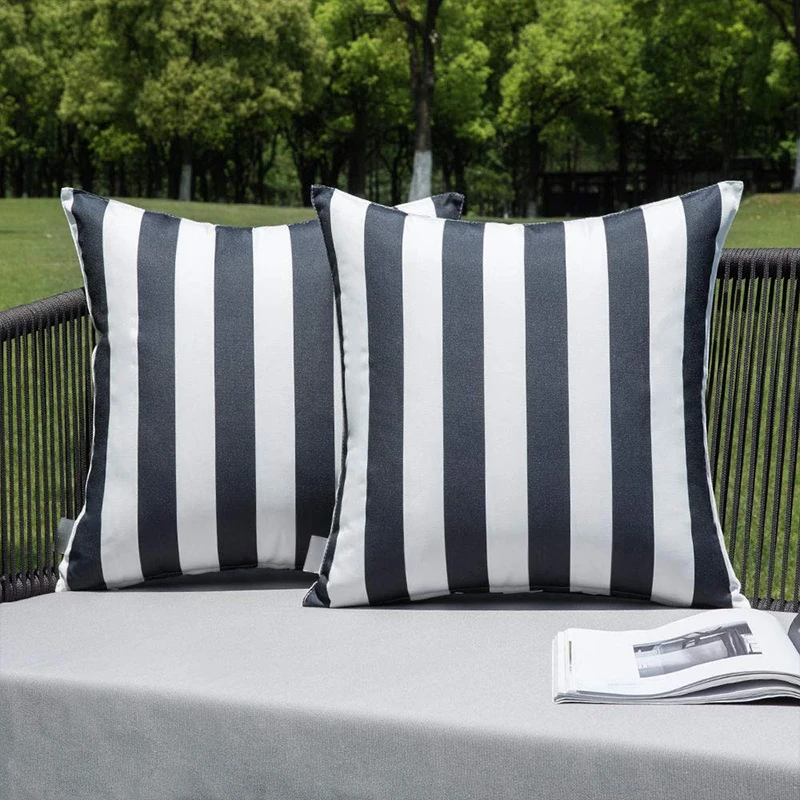 Pillow Style Outdoor Furniture Cushions Chair Seat Cushions Customized Patio Furniture Cushion for Coffee Shop