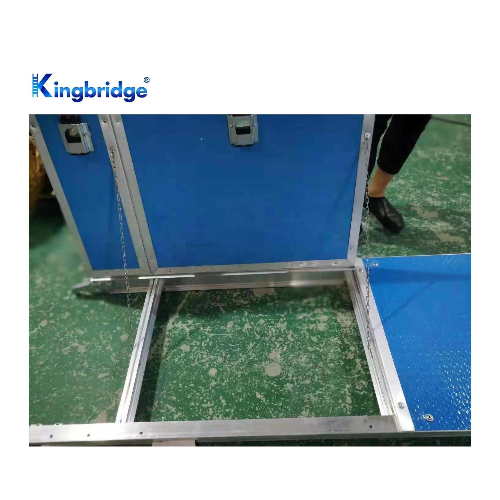 Стекловолоконная противоскользящая полиэтиленовая платформа для строительных лесов с панелями из стеклопластика