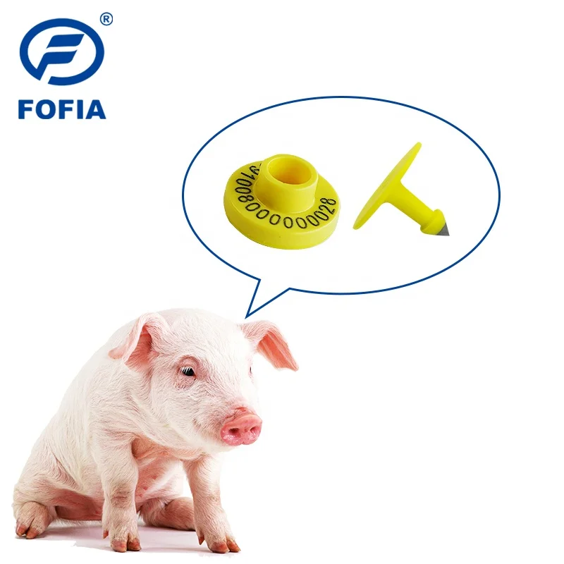 3 5 г ТПУ RFID Ушная бирка для идентификации и отслеживания