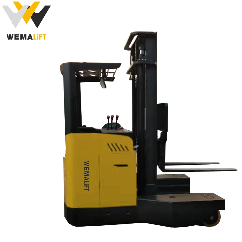 Paper roll handler electric pallet truck with high lift hydraulic forklift clamp