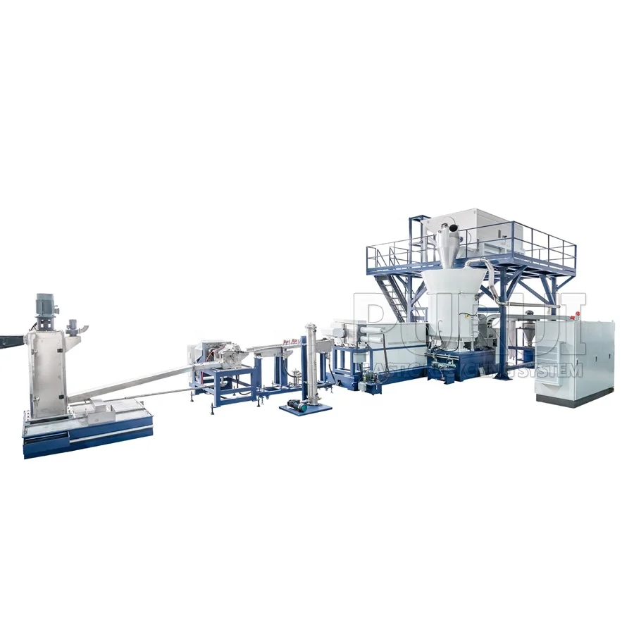 Прочный гранулятор из ПЭТ-пленки с алюминиевым покрытием, машина для переработки алюминия и пластика