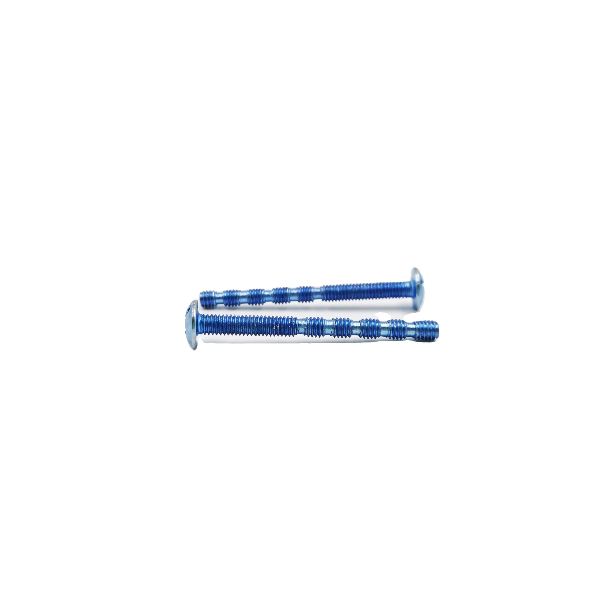 Bamboo shaped truss head iron and steel screws roofing bolts M3 M4 M5 connecting bamboo shaped screw for door handle