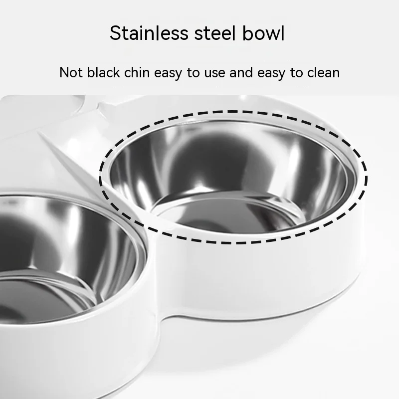 Wholesale Custom Stainless Steel Smart Pet Feeder Automatic Pet Smart Feeder Dog Cat Food Bowl Pet Feeder
