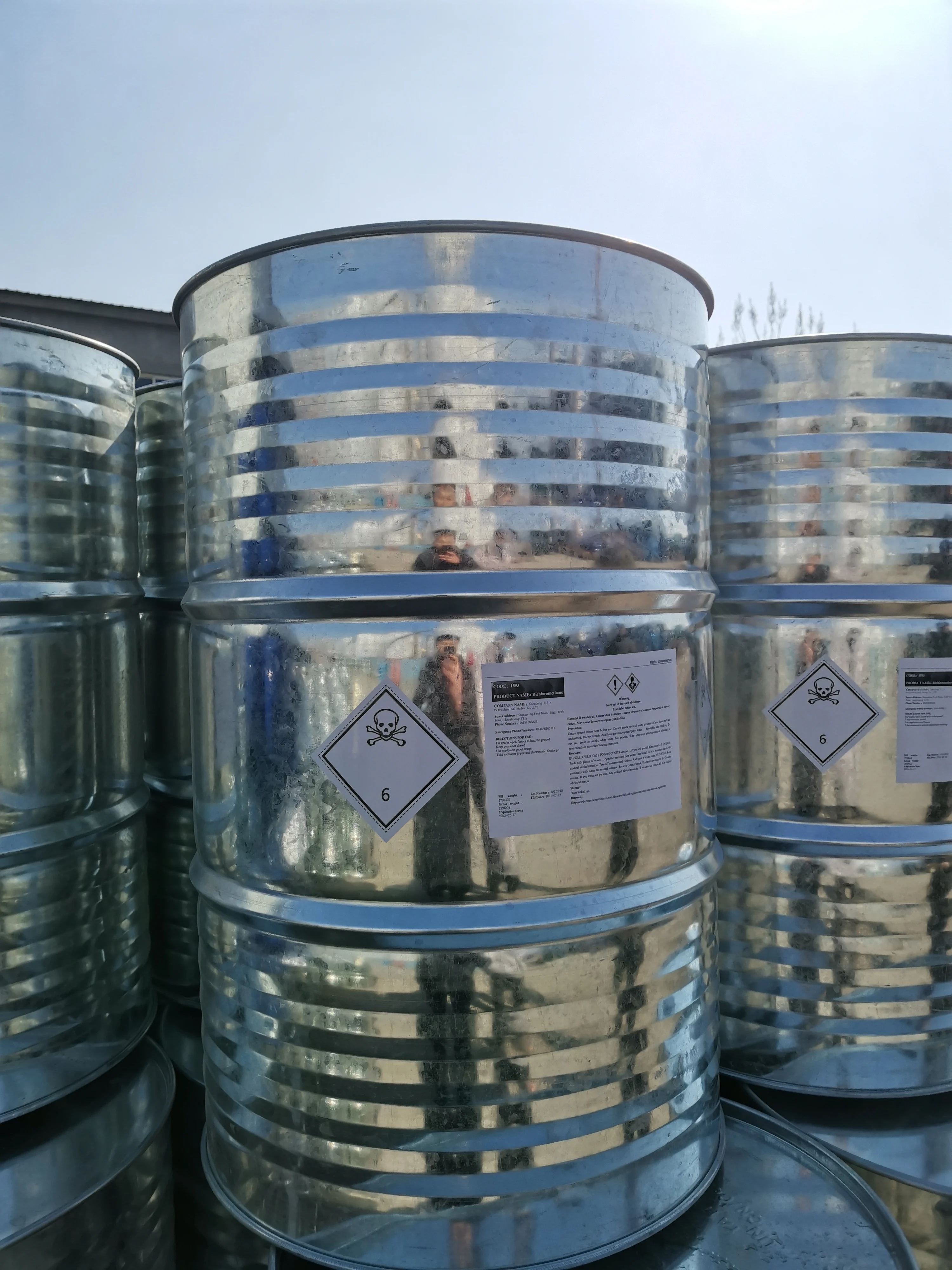 Organic Chemical Products 99.9% Price Mc Methylene Chloride 75-09-2