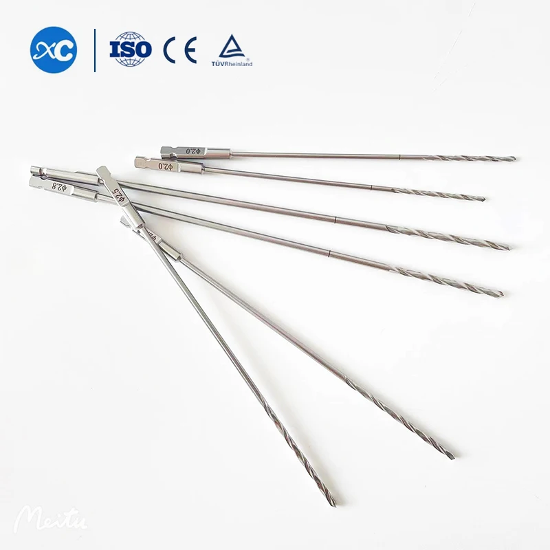 Orthopedic Drill Tool Accessories Ao Quick Coupling Cannulated Twist Drill Bits Price
