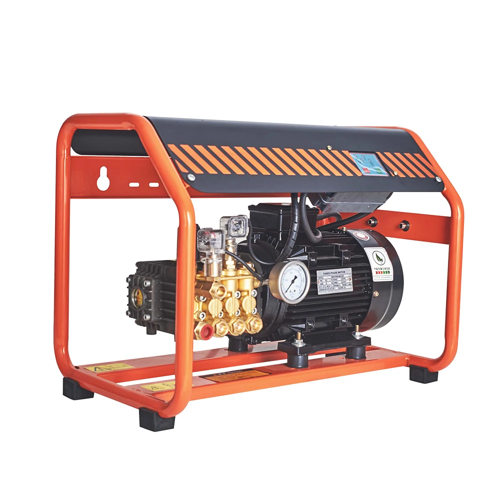702-3.0T commercial wall-mounted 150bar 1450rpm 3kw 380v high pressure washing machine car wash pump pressure washer for sale
