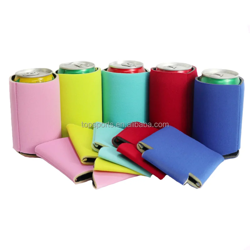 Wholesale 12oz Neoprene Foam Can Cooler Waterproof Thermal Folding Stubby Beer Holder