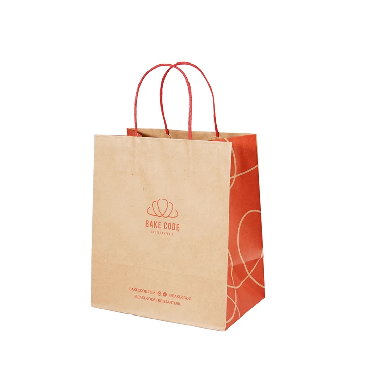 Wholesale Price Oil Proof Kraft Sandwich Bag Foldable Plain Brown Paper Bag For Lunch