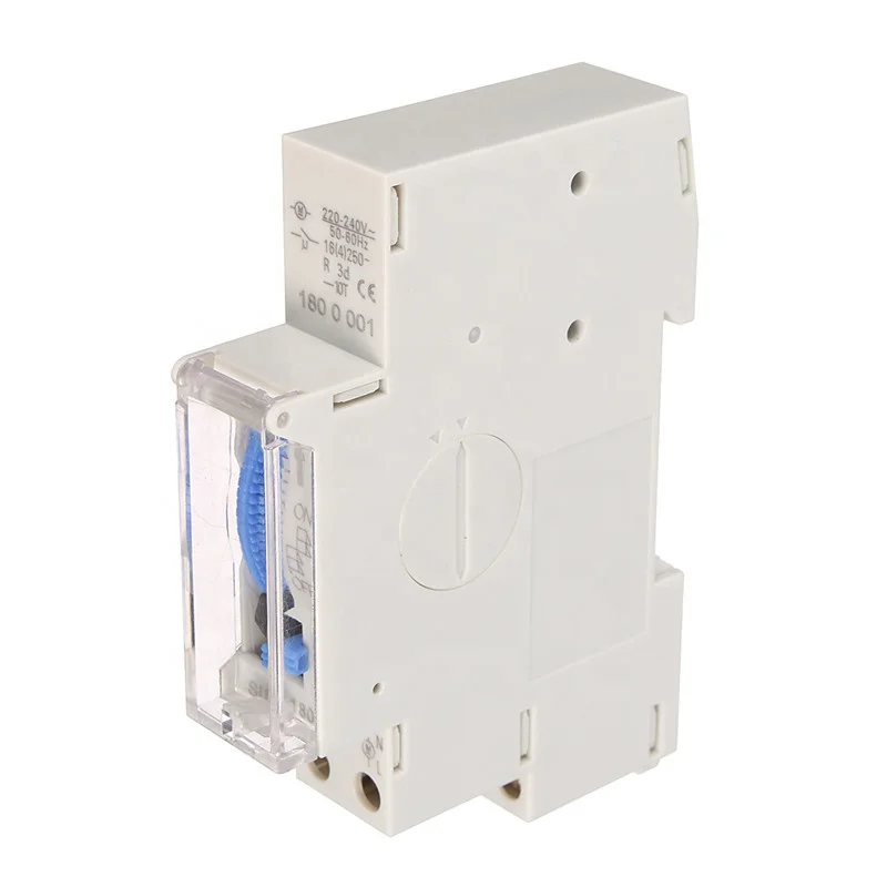 SUL180a 15 Minute Din Rail Daily 24 Hours Mechanical Timer Switch with Battery