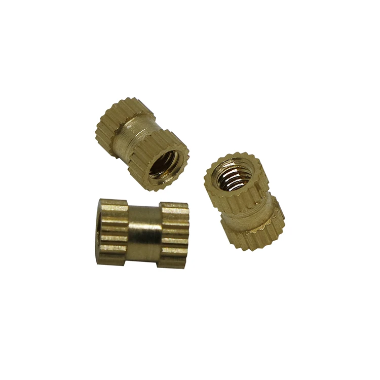 
Straight Knurling Brass Inserts Nut/self-locking Blind Threaded Inserts 
