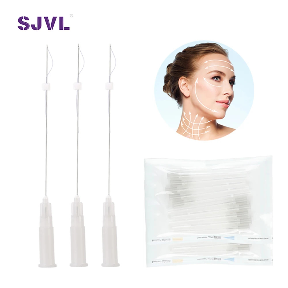 
Professional SJVL 26G 60mm Sharp Tip Korean Pdo Thread Lift Double Mono 