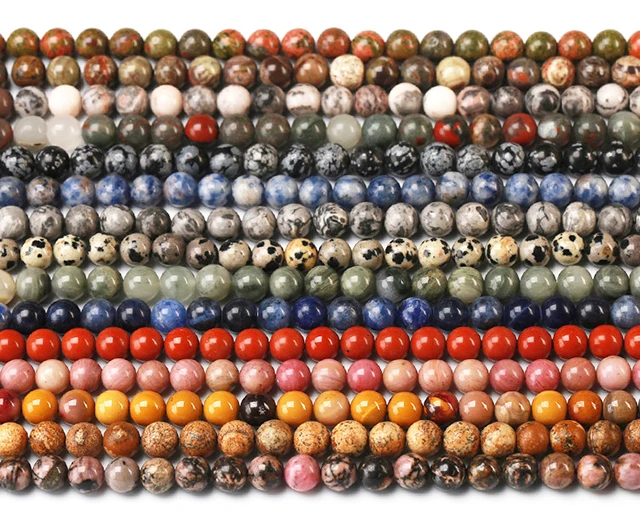 Wholesale Faceted Natural Gemstone Beads Jewelry Making Loose