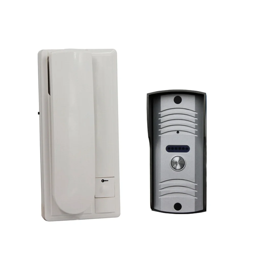 
2Wire Audio Doorphone Intercom System With Unlock Function Waterproof 