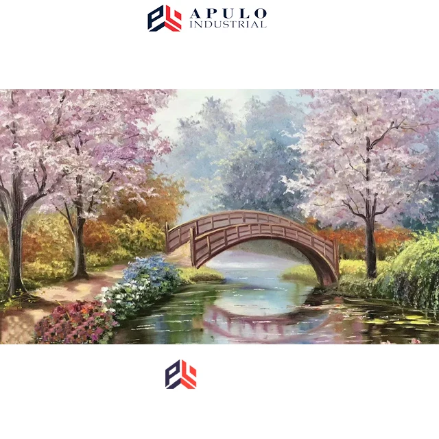 Factory direct custom natural marble handmade flower art mosaic wall mural painting for hotel and villa