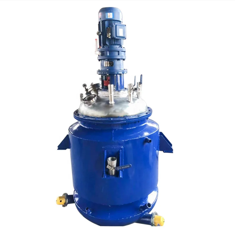 Stainless Steel Pharmaceutical Steam Jacketed Apis Chemical Polymer Decarboxylation Saturated Resin Reactor Equipment