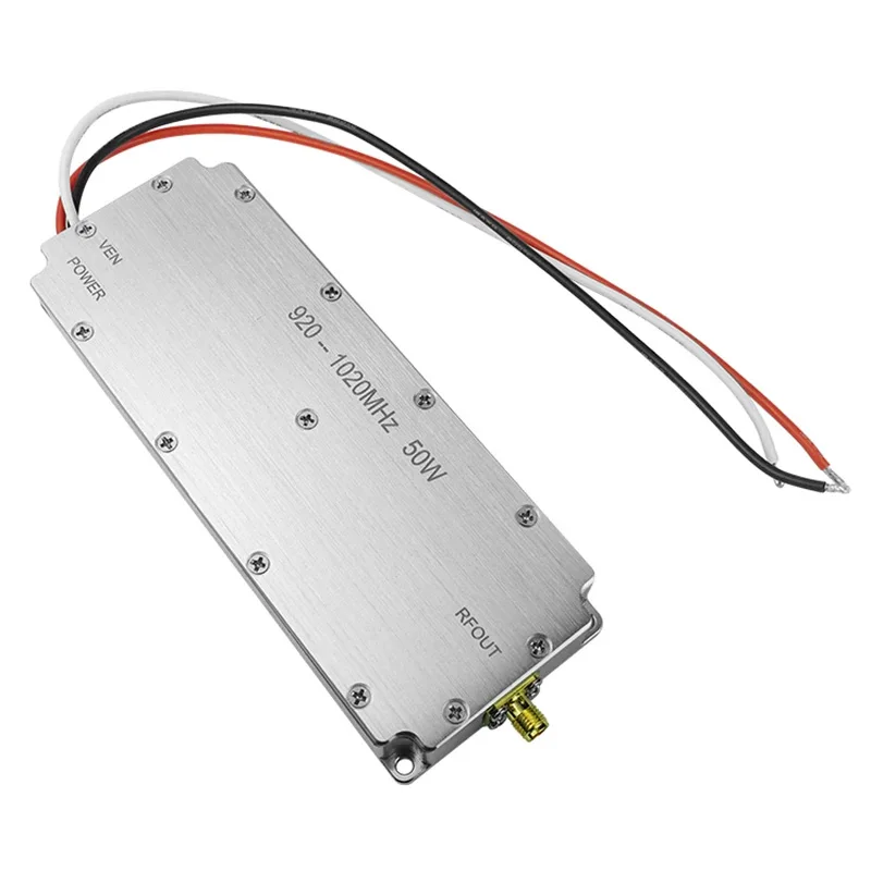20W 420-450MHz 433 Frequency Wideband Signal Power Amplifier Module UAV Jamming Anti-drone Gun RF Anti Drone System Drone Blocke