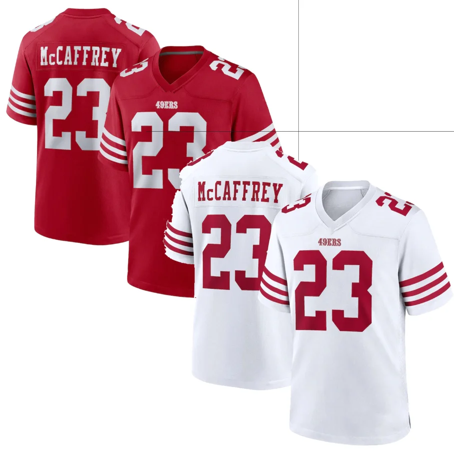 men youth women San FranciscoOOO #23 Christian McCaffrey football jersery Jersey