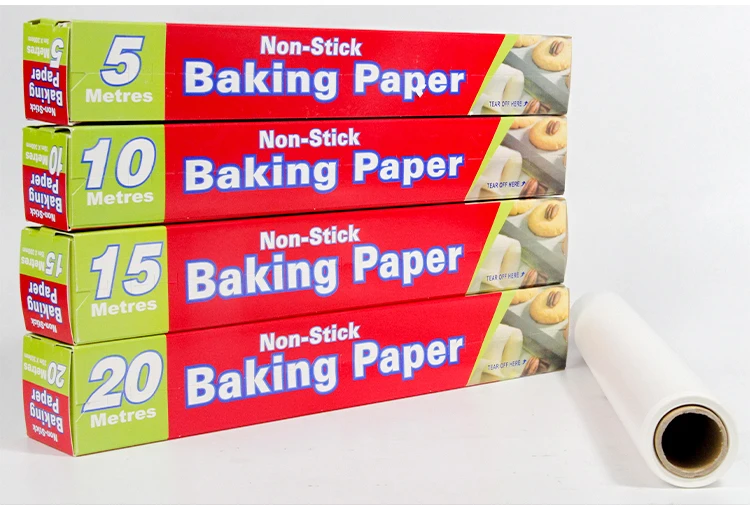 Waterproof Greaseproof Heat Resistant Food Grade Baking Silicone Oil Wrapping Paper
