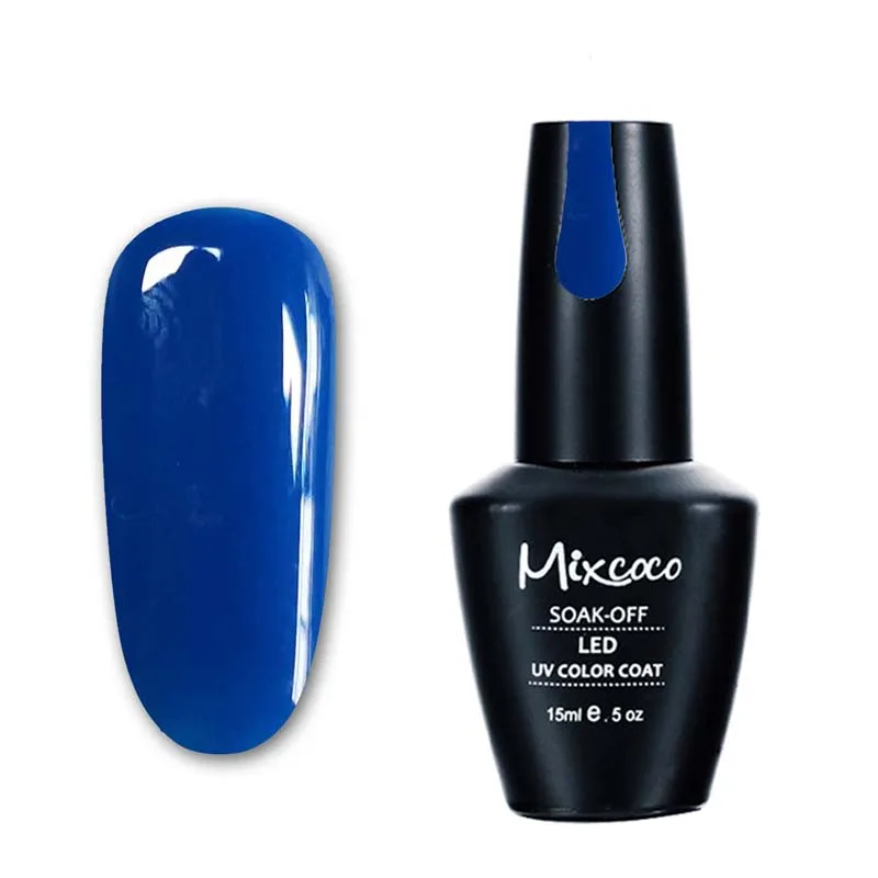 2023 hot selling Mixcoco Gel Paint 192 Solid Colors Odorless Soak Off UV Gel Nail Polish 15ml nail gel manicure & pedicure set