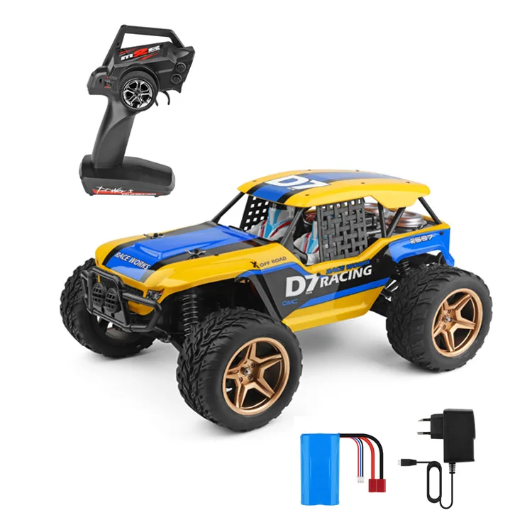 WL Toys 1:12 Scale Electric Truck Climbing Car 45km/h High Speed RC Racing Car Off-Road Rock Crawler