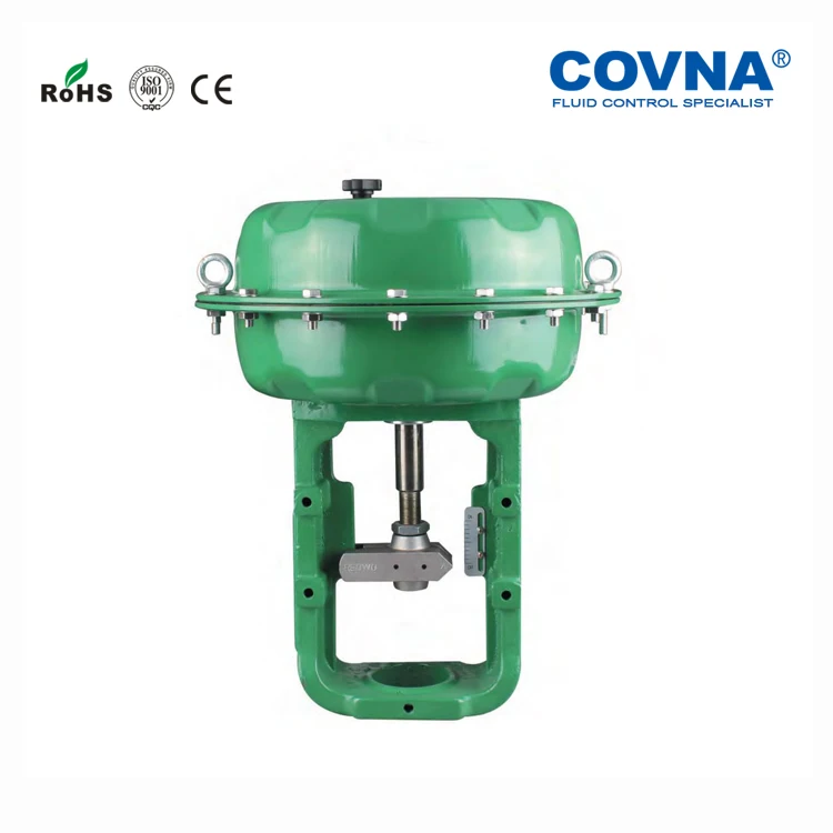 Covna Pneumatic Diaphragm Regulating Valve Actuator Direct Action Reverse Action Pneumatic Valve Actuator For  Water Air Gas Oil