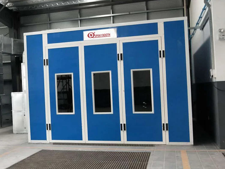 CE Approved Phillippine Infrared Heater Automotive Paint Spray Booth