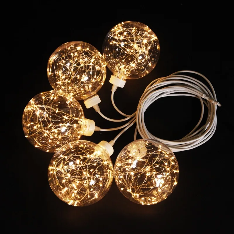 wedding Centerpieces Acrylic Chandelier Led Light star crystal ceiling wedding Hanging Lamp venue layout decorative lights