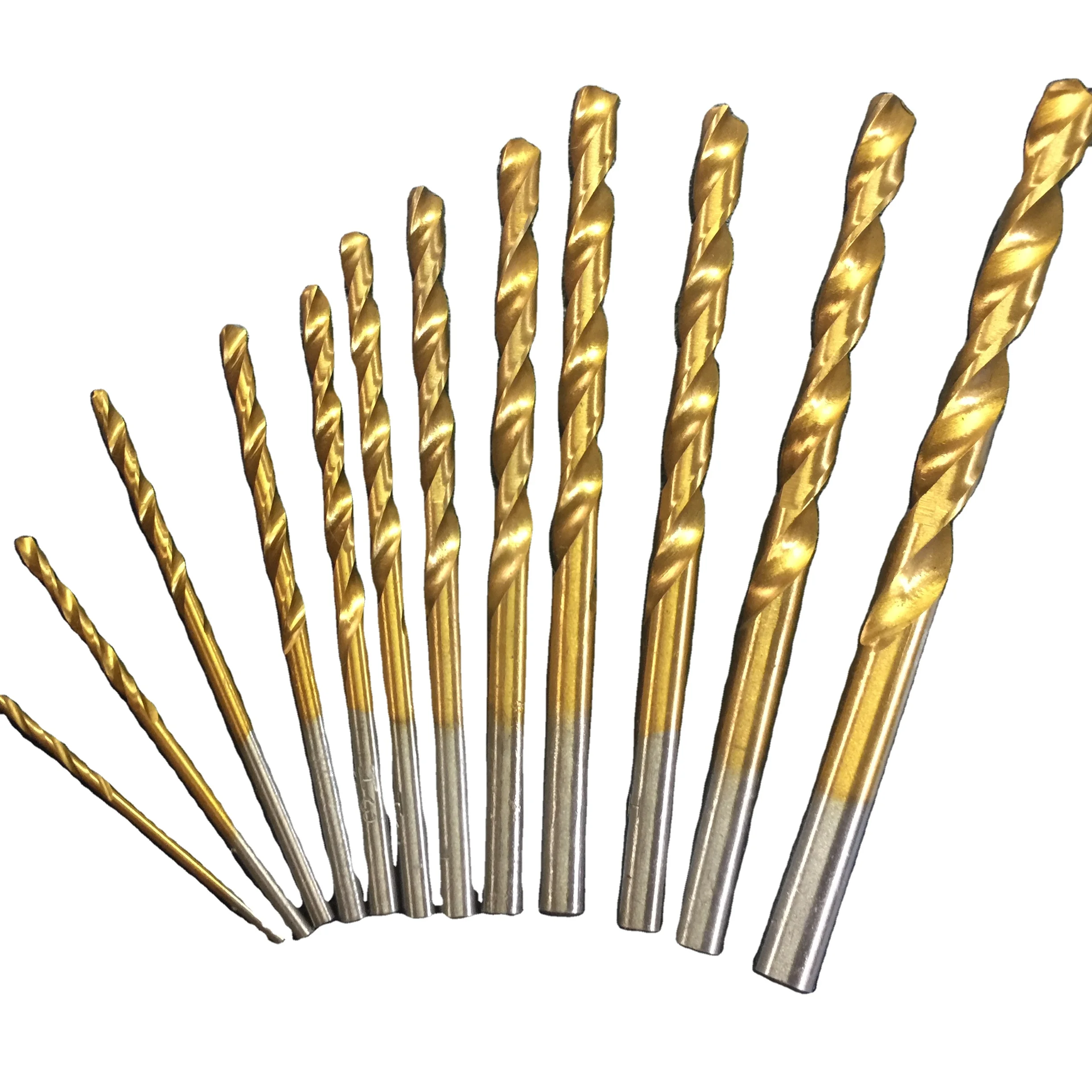 Twist Drill Bits for Metal Stainless Steel tungsten bit Hard drilling holes DIN338 Jobber Length electric power tool