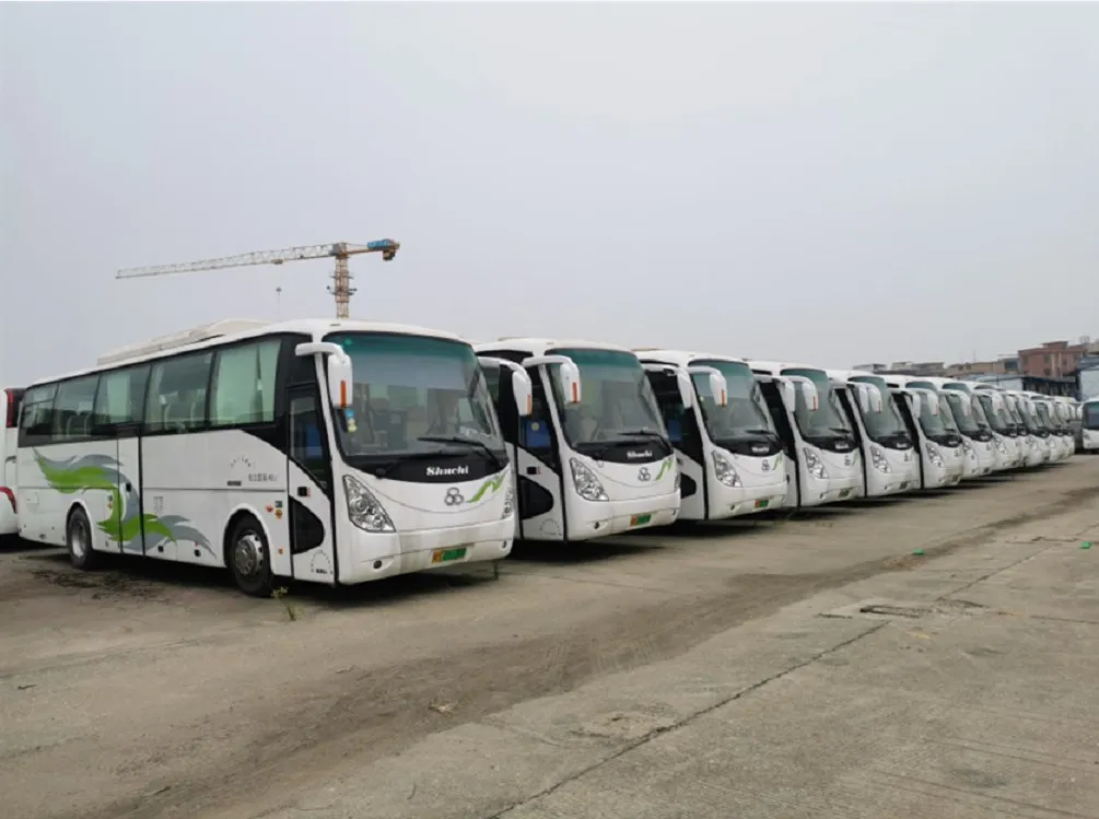 50% Off 2017 Shuchi Bus YTK6118 New Energy Coach Used 48 to 70 Seater Pure Electric Luxury VIP Interior Automatic Coach