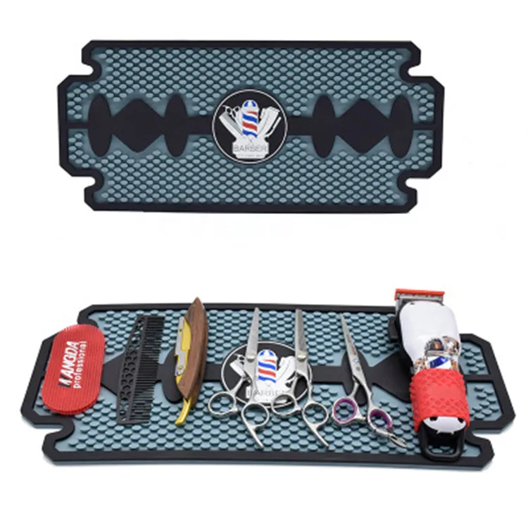 Wholesale barber shop table mat Anti-skid hair salon tool mats