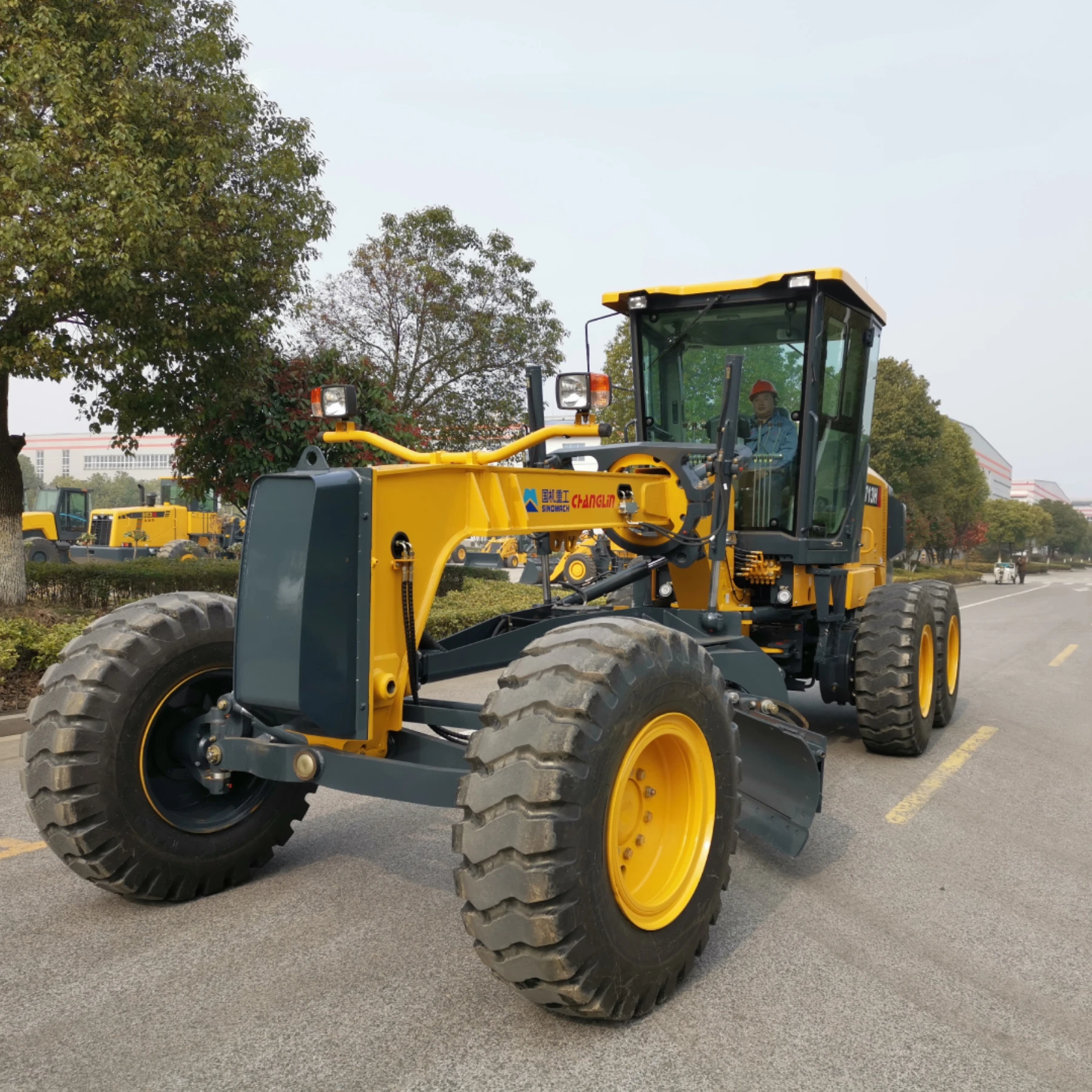 Construction Machinery Equipment PY130H Brand New Motor Grader Motor Grader Front Dozer With High Quality