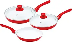 5 Pcs Pots and Pans Sets, Nonstick Cookware Set, Induction Pan Set