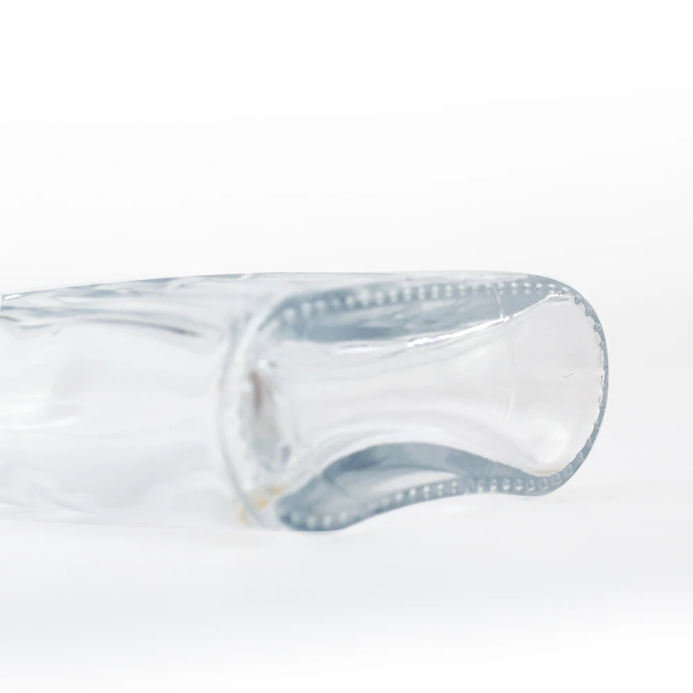 Best hot selling  Whiskey Decanter Vodka Bottle wholesale bourbon whiskey glass bottle