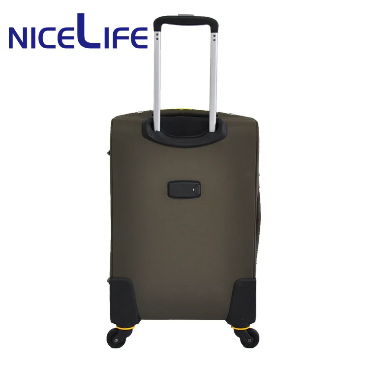 Polyester Nylon travel trolley bag EVA LUGGAGE carry on luggage
