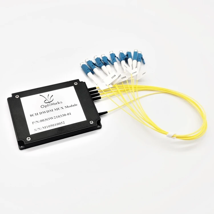 
100G/200G Standard DWDM Wavelength Division Multiplexer Module with 1Channel/2Channel/4Channel/6Channel/8Channel for FTTX 