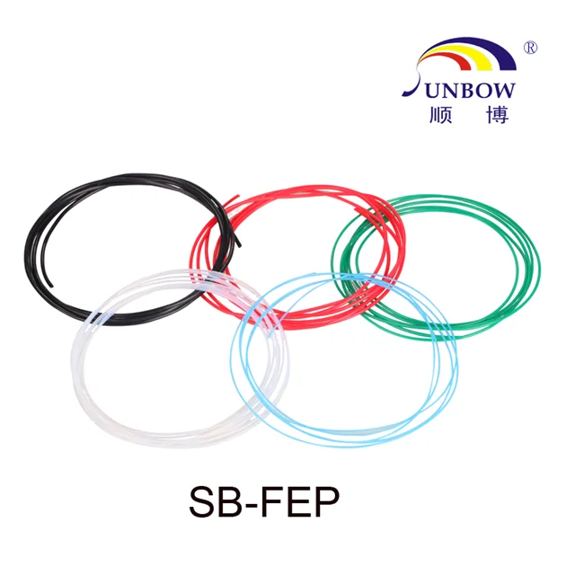 Extruded FEP tube Various Sizes Plastic FEP Tubing FEP /PTFE/PFA Tubing