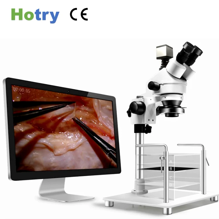 
Microscopic anastomosis trainer with trinocular camera Microanastomosis training neurosurgical training 