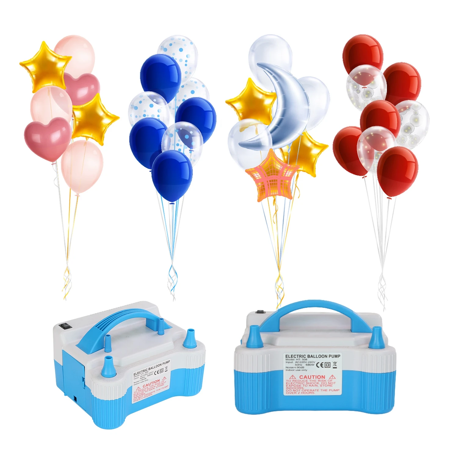electric air pump electric balloon pump balloon stuffing machine air pump for balloons