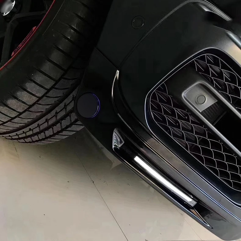 B style front lip with lights front bumper lip for G-class w464 w463A G63 2019y-