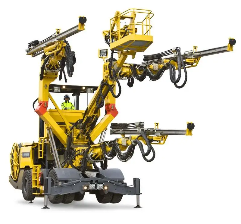 DH series Tunneling Repair Drilling Jumbo application Helical Rotary Hydraulic actuators Hot On Sales