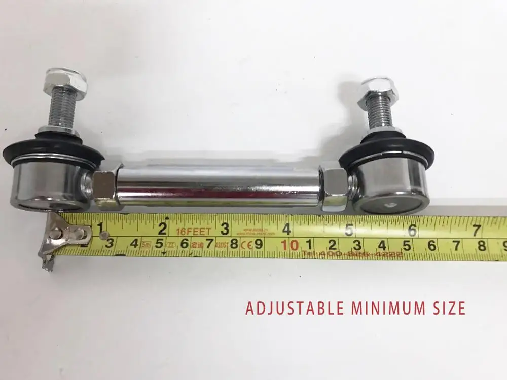 
Adjustable Front Stabilizer Anti-Roll Bar Link Rod For Navara np300 dmax mux LC120 LC150 
