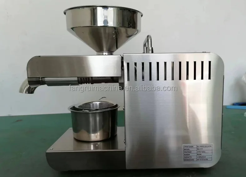 small business coconut soybean peanut oil press machine edible oil press machine stainless steel seed oil press