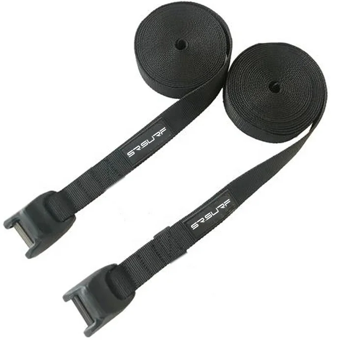 Adjustable Cargo SUP Kayak Surfboard Surf Rack Dirt Bike Tie Down Straps with Silicon Cover