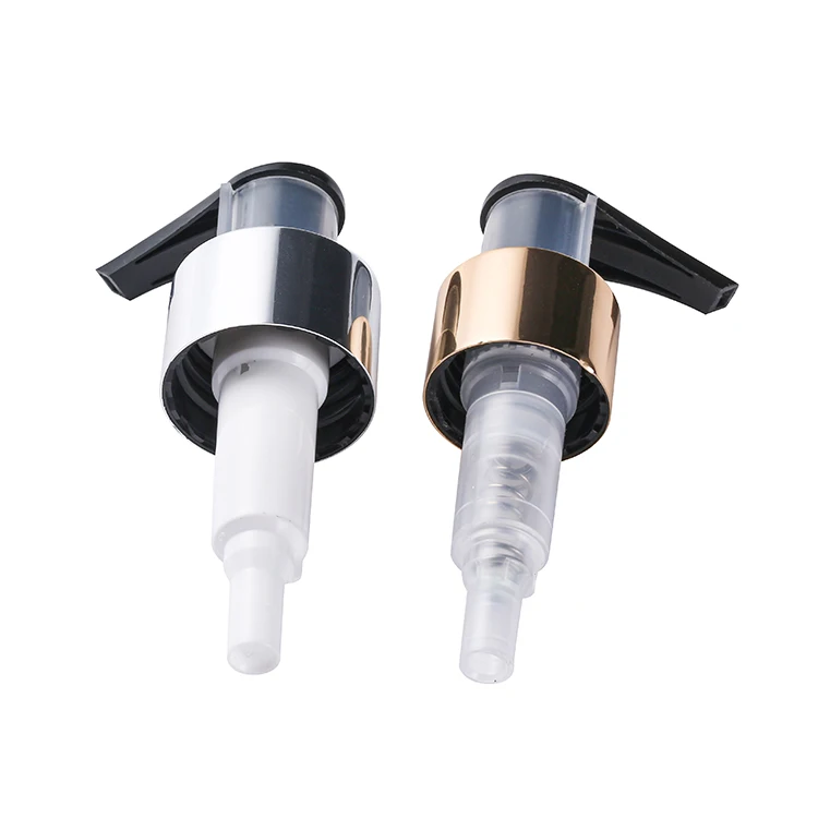 New Design Color Hand Washing Soap 24/410 28/410 Lotion Press Pump Gold Lotion Pump