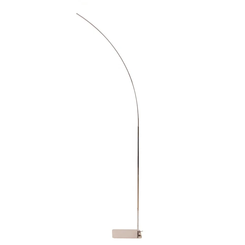New best seller flexible polished aluminum color changing LED standing floor lamp